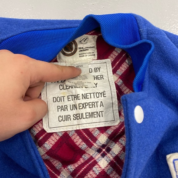 Maple leafs varsity jacket - Picture 3 of 4